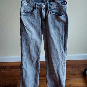 Women's H&M Straight Grey Jeans